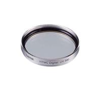 Hama UV-390 - Filtro para absorción de Rayos UV (O-Haze), Color Plateado
