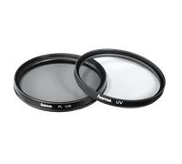 Hama UV/Polarizing Filter Set, 72 mm