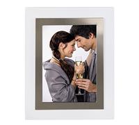 Hama Valdez Titanio, Blanco Expositor de pie retroiluminado - Marco (MDF, Titanio, Blanco, Expositor de pie retroiluminado, 10 x 15 cm)