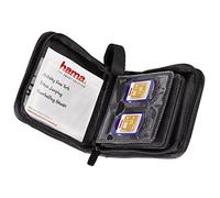 Hama Wallet 12 SD - Funda para Tarjeta de Memoria SecureDigital, Negro