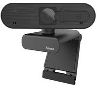 Hama - webcam usb full hd 1080p con micrófono estéreo y enfoque auto