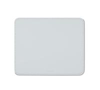 Hama White Leather Effect Mouse Mat