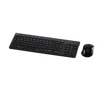 Hama Trento RF inalámbrico QWERTZ Alemán Negro - Teclados (Estándar, Inalámbrico, RF inalámbrico, QWERTZ, Negro, Ratón Incluido)