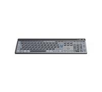 hama WK-750 Tastatur kabellos grau NUEVO