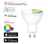 Hama WLAN Lámpara LED GU10 5W 40W RGB Bombilla Colorido App-Steuerung para Alexa