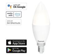 Hama WLAN LED-Lámpara E14 5,5W 40W Vela Dimmable App Control Alexa Google