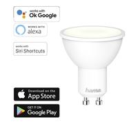 Hama WLAN Led-lampe GU10 5,5W 40W Bombilla Regulable App-Steuerung para Alexa.