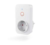 Hama WLAN-Steckdose (funktioniert ohne Hub, 3680 W, ferngesteuert a través de Amazon Alexa/Google Home/App, 2,4 GHz, Smart Steckdose, kompatibel mit Echo/Echo Dot/Echo Spot/Echo Plus/Echo Show)