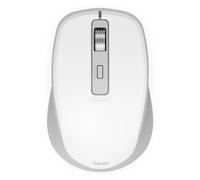 Hama Ratón multidispositivo WM-450 con cable, 7 botones, Radio/Bluetooth®, blanco