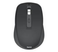 Hama Ratón multidispositivo WM-450 con cable – 7 botones, Radio/Bluetooth®, color negro
