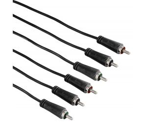 Hama Yuv RGB 3M Component-Kabel 3x Conector Rca Cable Coax HD TV
