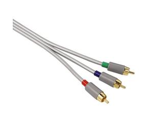 Hama Yuv RGB Component-Kabel Oro 3x Conector Rca Cable Coax HD TV