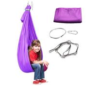 Hamaca aérea yoga - Tumbona terapéutica suspendida, acogedora cápsula de compresión, equipo flexible para entrenamiento de movimiento, instalación de recreación al aire libre, insta