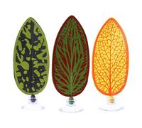 Hamaca Betta | Cama Decorativa En Forma De Hoja Artificial con | Hamaca Betta para Acuario | para Pecera, Camarones, Agua Dulce, Vacaciones En La Oficina En Casa