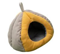 Hamaca colgante de invierno para mascotas, ropa de cama cálida, accesorios para hámster, conejillo de indias, erizo, chilla, chilla, hámster, conejo, cueva cálida de cobayas