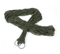 Hamaca Colgante de Malla Resistente y Gruesa de Nailon con Cuerda de Nailon para Colgar en el Asiento de Viaje