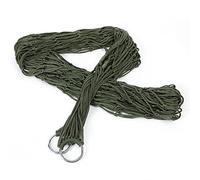 Hamaca Colgante de Malla Resistente y Gruesa de Nailon con Cuerda de Nailon para Colgar en el Asiento de Viaje