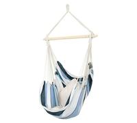 Hamaca colgante Havanna marine (L x An x Al: 150 x 120 x 110 cm, Azul/Blanco)