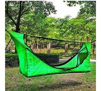 Hamaca Colgante para Acampar Al Aire Libre Sombra A Prueba De Agua Villa Jardín Ocio Sofaa Hamaca Que Puede Acostarse Plana AA