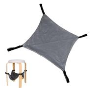 Hamaca Colgante para Gatos, Hamaca Estilo Jaula para Mascotas con Alfombrilla Ajustable de Doble Cara cómoda para Dormir, Cama de para Gatos, Perros, Conejos, Animales pequeños, Uso en Interiores