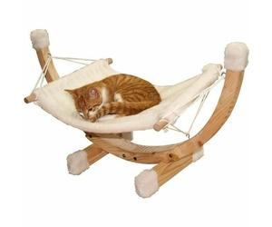 Hamaca Colgante para Gatos Kerbl Siesta 73 x 36 x 34 cm Blanco