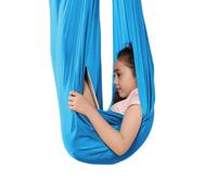 Hamaca columpio para niños, columpio interior elástico Cuddle Hammock Sensory Swing Ideal para TDAH, síndrome de Asperger e integración sens