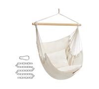 Hamaca con 2 Almohadas Gris