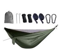 Hamaca con red de mosca, Fly Hangock para acampar - Red ligera para dormir al aire libre | Hamaca de camping multifuncional con malla de mosca, accesorios senderismo mochilero patio trasero