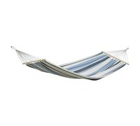 Hamaca con separador Samba marine (L x An: 210 x 140 cm, Azul/Blanco)