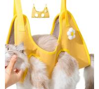 Hamaca cortaúñas para gatos, hamaca para gatos para el aseo | Arnés de aseo para gatos Hamaca de aseo transpirable | Bolsa de aseo para aseo cómoda hamaca para t