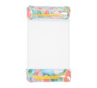 Hamaca de Agua empapada del Sol - reclinable de Verano Flotante, Alfombra de flotación Junto a la Playa | Summer Glitter Flotating Tumba para Adultos Que Toman el Sol de Vacaciones Junto al Marc