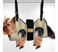 Hamaca de aseo para perros para recortar uñas, juego completo de ayudante de peluquería para mascotas, hamaca de aseo de mascotas con ganchos, cortaúñas para perros, hamaca para cortar uñas (Hamaca y