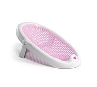 Hamaca de baño Jelly - Materiales no tóxicos - Base antideslizante con sistema de bloqueo - Plegable, ideal para usar en bañeras - para recién nacidos y bebés - Rosa