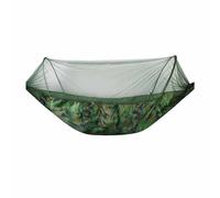Hamaca de camping con mosquitera, hamaca colgante de viaje para exteriores compatible con excursionistas y mochileros.