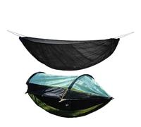 Hamaca de Camping, Red de Cubierta Ajustable con de Almacenamiento, Tienda de campaña de Malla para Patio, Porche, jardín, balcón, Picnic, Senderismo, Playa