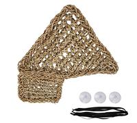 Hamaca de Escalada de Lagarto Tejida a Mano, pastos Marinos, Enredaderas de la Selva, Cama de Descanso para Mascotas, área de Descanso para Reptiles, lagartos, Ranas, arañas,