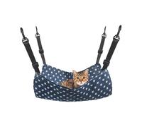 Hamaca de jaula para gatos, cama suave, para mascotas, hamaca colgante ajustable con gancho, hamaca de tela ligera y lavable para perros pequeños, ratones, gatitos, conejos, hurones, cuna de