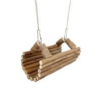 Hamaca de madera de seguridad para hámster, maravillosa adición a cualquier jaula de hámster, asegurando diversión y comodidad para el ratón de hámster