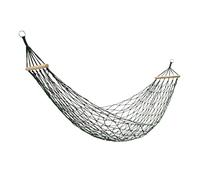 Hamaca de malla transpirable para colgar al aire libre, cama de nailon, malla de cuerda, hamaca para balcones, jardín, camping, columpio