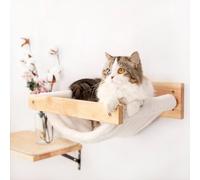 Hamaca de Pared para Gatos FUKUMARU - Estante Elevado Resistente y Ahorra Espacio