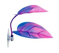 Hamaca de peces - Hamaca de hojas de cama Betta con accesorio de ventosa para acuarios de tanque pequeño | Almohadilla de descanso natural casi perfecta para decoración de hábitat Betta y Guppy