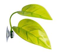 Hamaca de peces - Hamaca de hojas de cama Betta con accesorio de ventosa para acuarios de tanque pequeño | Almohadilla de descanso natural casi perfecta para decoración de hábitat Betta y Guppy