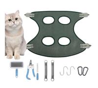 Hamaca de perro - 10pcs Hamaca de perro, hamaca de aseo para mascotas | Kit de aseo para perros con una eslinga de pareja de gato, gato, baño de baño limpieza de ropa susp