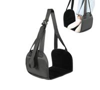 Hamaca De Pie De Avión - Reposapiés De Avión | Descanso De Pie De Avión Portátil Ajustable, Accesorios De Muebles De Trabajo, Almohadas De Viaje, Equipaje De Vuelo Para La Comodidad