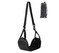 Hamaca De Pie De Viaje - Hamaca De Piernas De Avión | Portero Portátil De Pie De Pie | Plegable Long Flight Feet Sling | Colgador De Pies De Altura Ajustable Para Vehículo De Aire Debajo Del Escritori