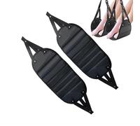 Hamaca de pierna para viaje en avión, descanso ergonómico con soporte, correa ajustable alargada para viajes aéreos, comodidad de los pies de viaje, oficina, coche, vuelo largo, siesta y rutas