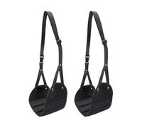 Hamaca De Pies Para Avión,Soporte Ergonómico de Descanso | Con Reposapiés Ajustable De Correa Extendida Para Viajes En Avión | Accesorio Viaje Coche Oficio Trabajo Dormir