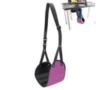 Hamaca de pies para viajes en avión, reposapiés de avión, reposapiés ajustable, reposapiés de avión, hamaca de avión, hamaca de pie para escritorio, accesorios de viaje en avión