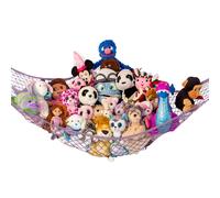 Hamaca de red est ndar para peluches Lilly's Love | Organizador colgante de esquina para tu colecci n de peluches | F cil de colgar con anclajes
