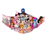 Hamaca de red est ndar para peluches Lilly's Love | Organizador colgante de esquina para tu colecci n de peluches | F cil de colgar con anclajes